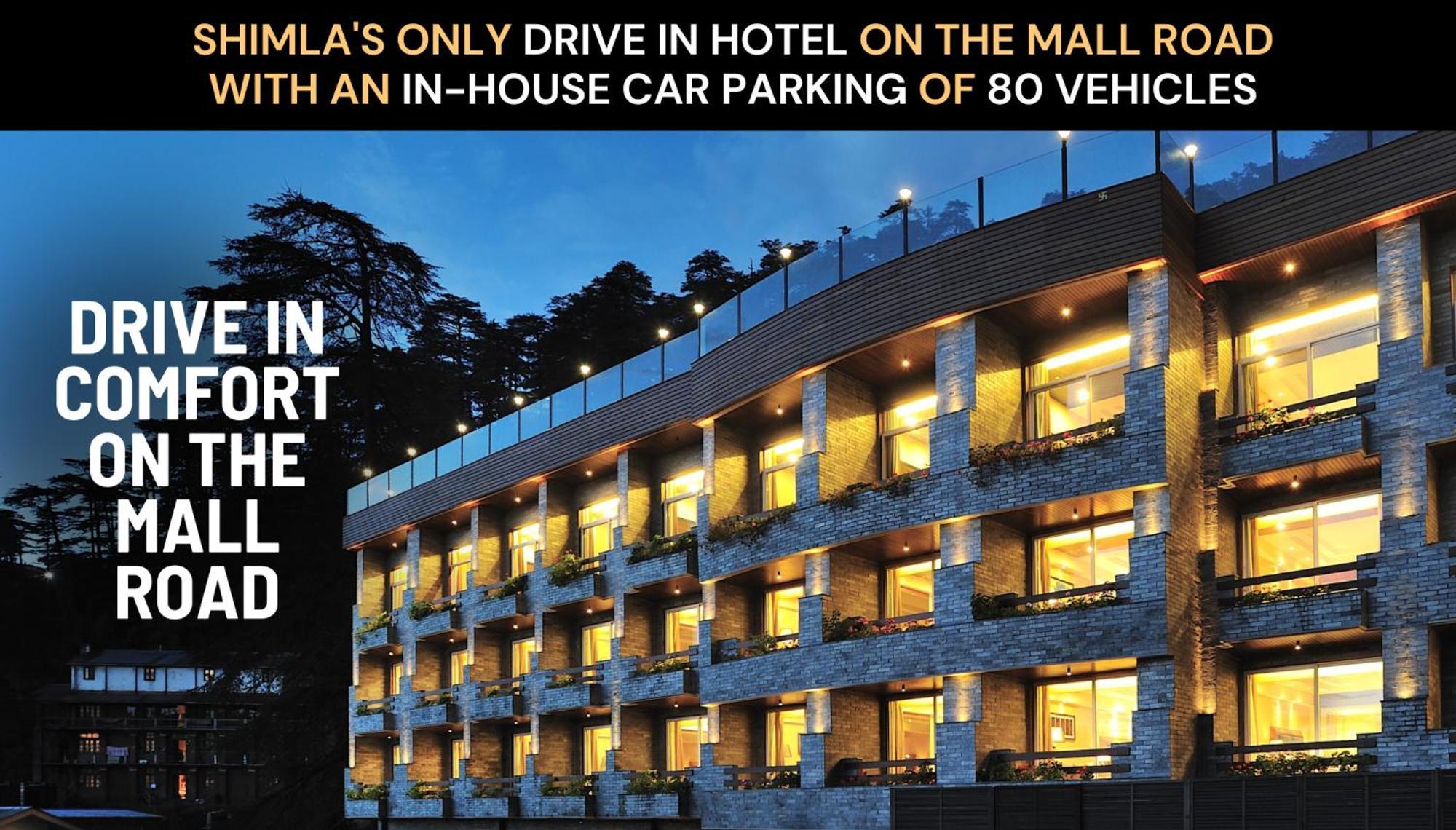 Marina- Shimla First Designer Boutique Hotel Dış mekan fotoğraf