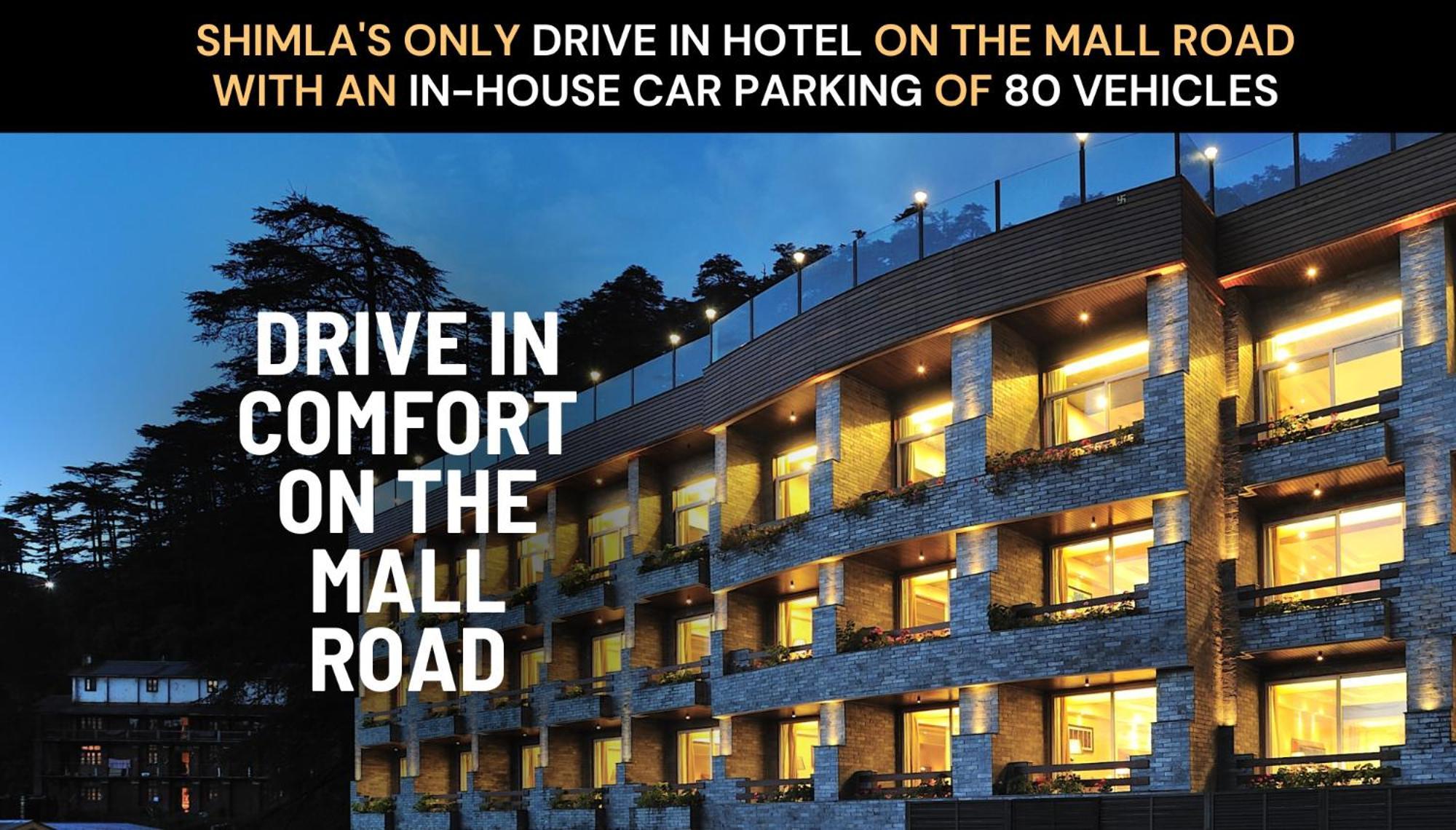 Marina- Shimla First Designer Boutique Hotel Dış mekan fotoğraf